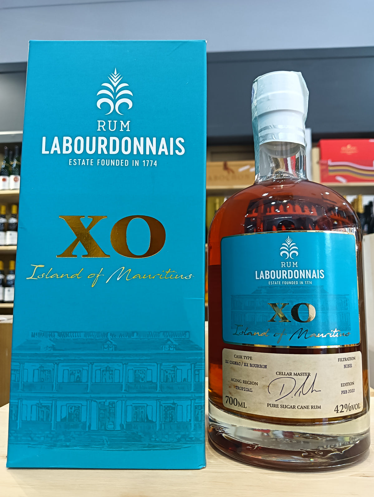 Rum XO Island of Mauritius - Labourdonnais