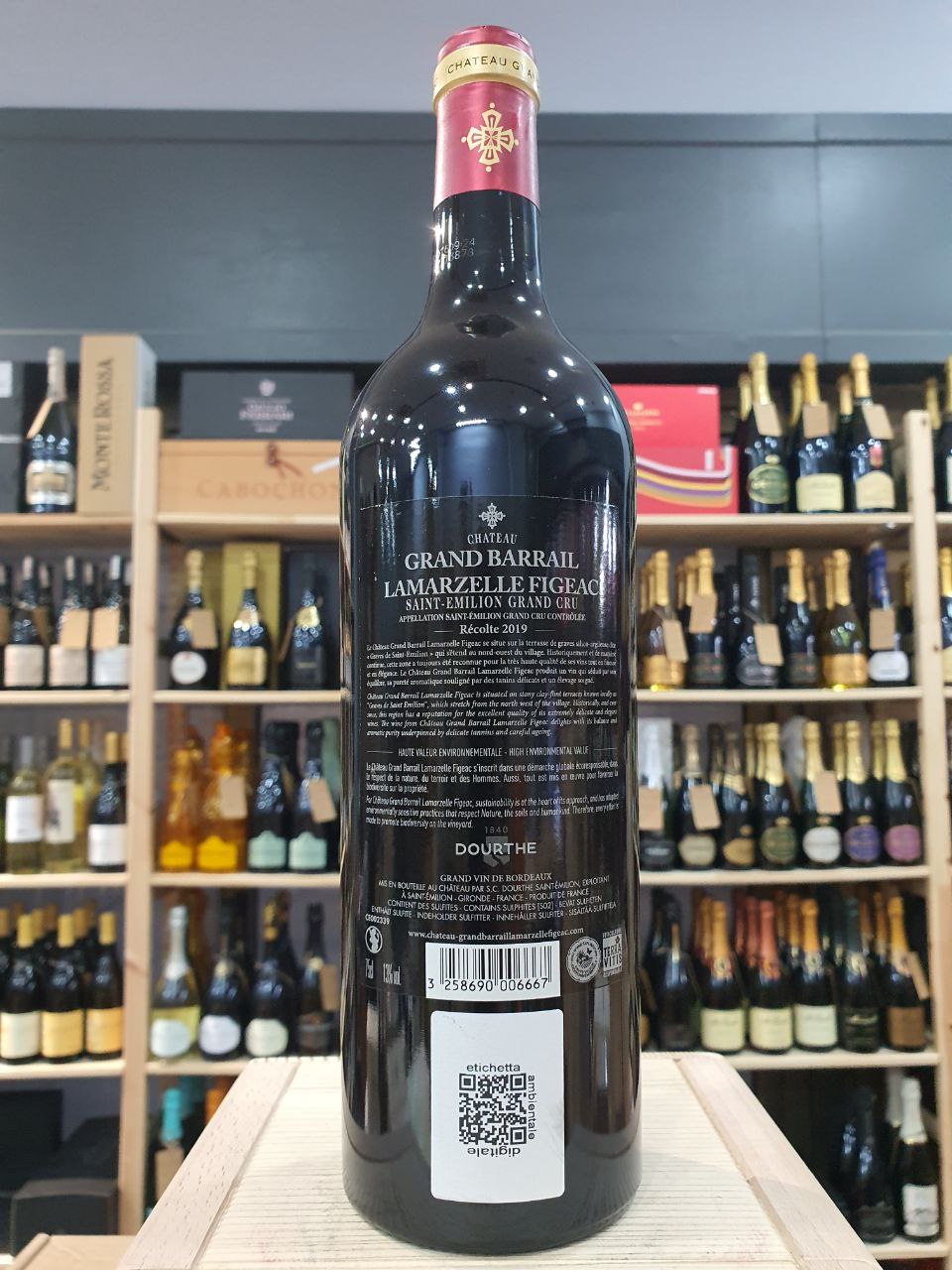 Saint Emilion Grand Cru 2019 - Château Grand Barrail Lamarzelle Figeac