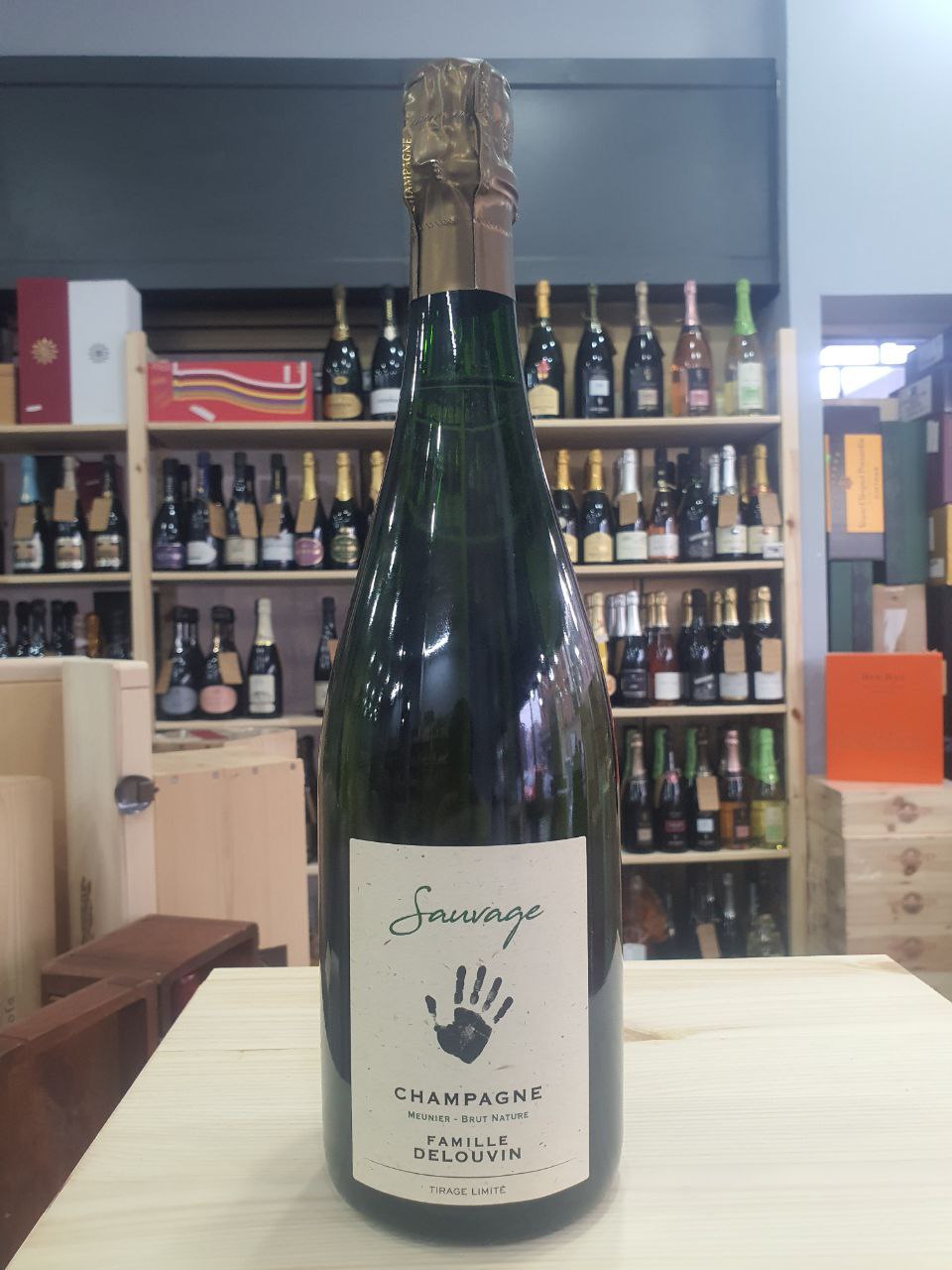 Champagne "Sauvage" Brut Nature - Delouvin Nowack