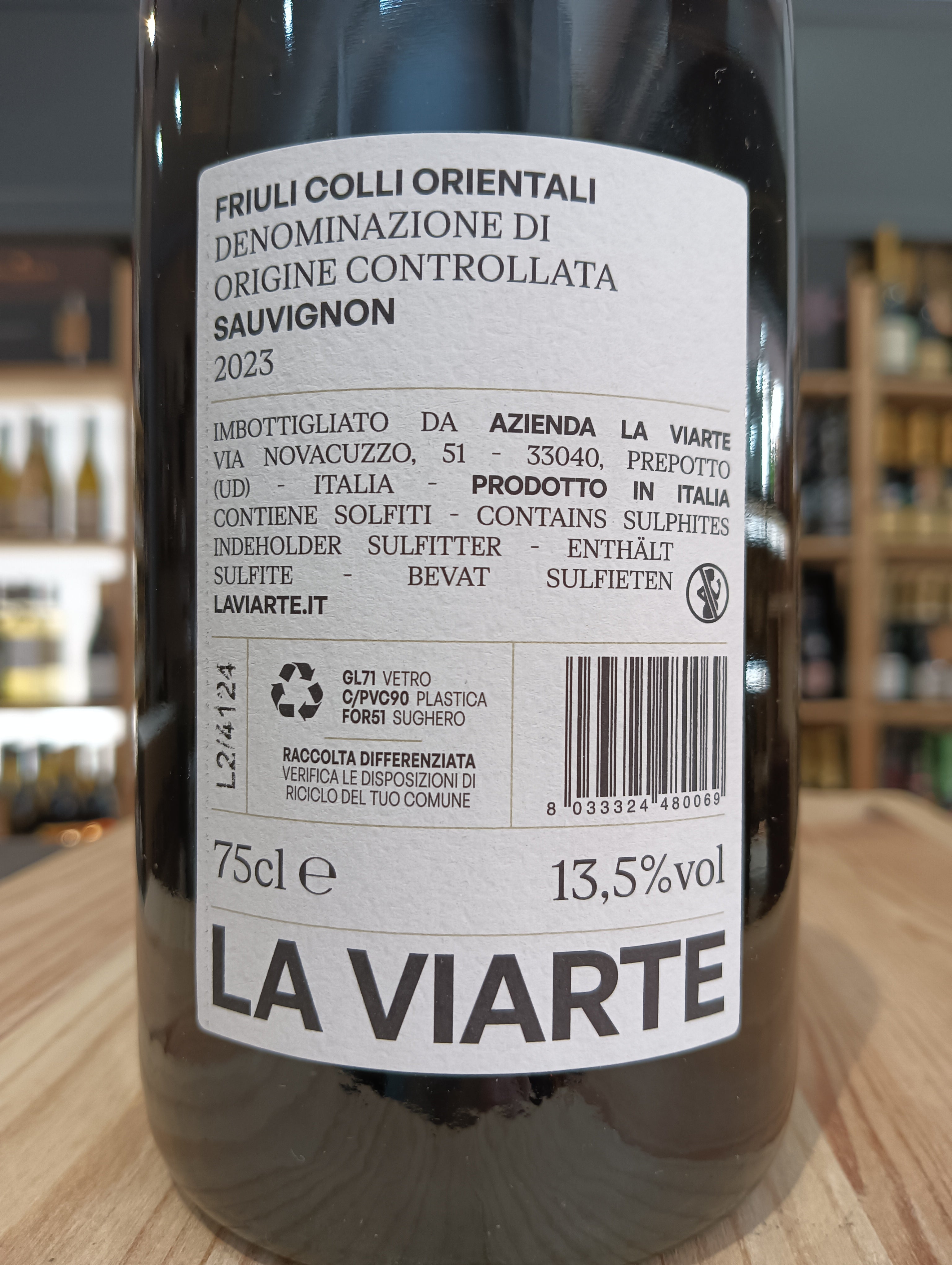 Sauvignon 2023 La Viarte - Friuli Colli Orientali DOC