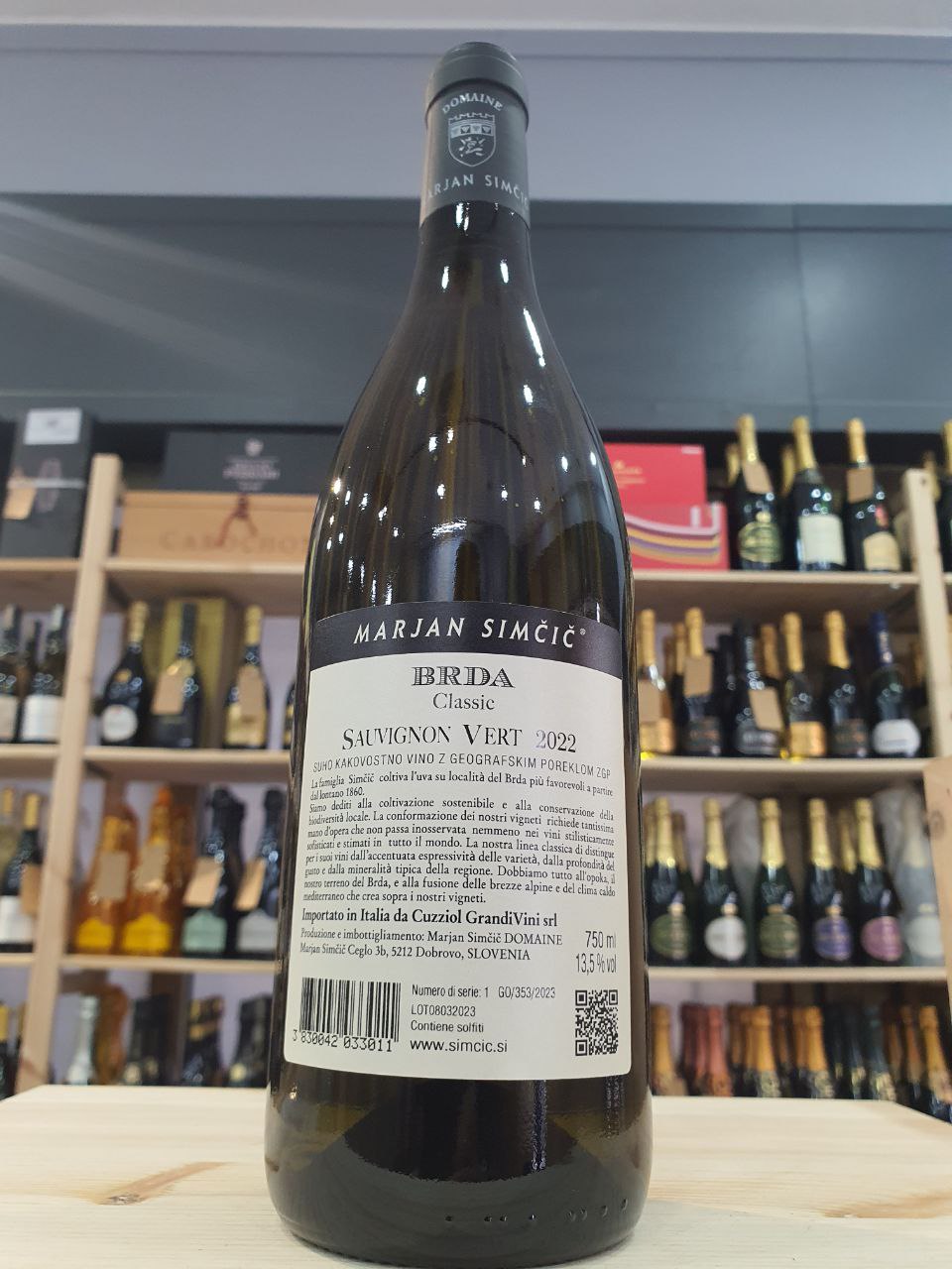 Sauvignon Vert Brda 2022 Marjan Simcic