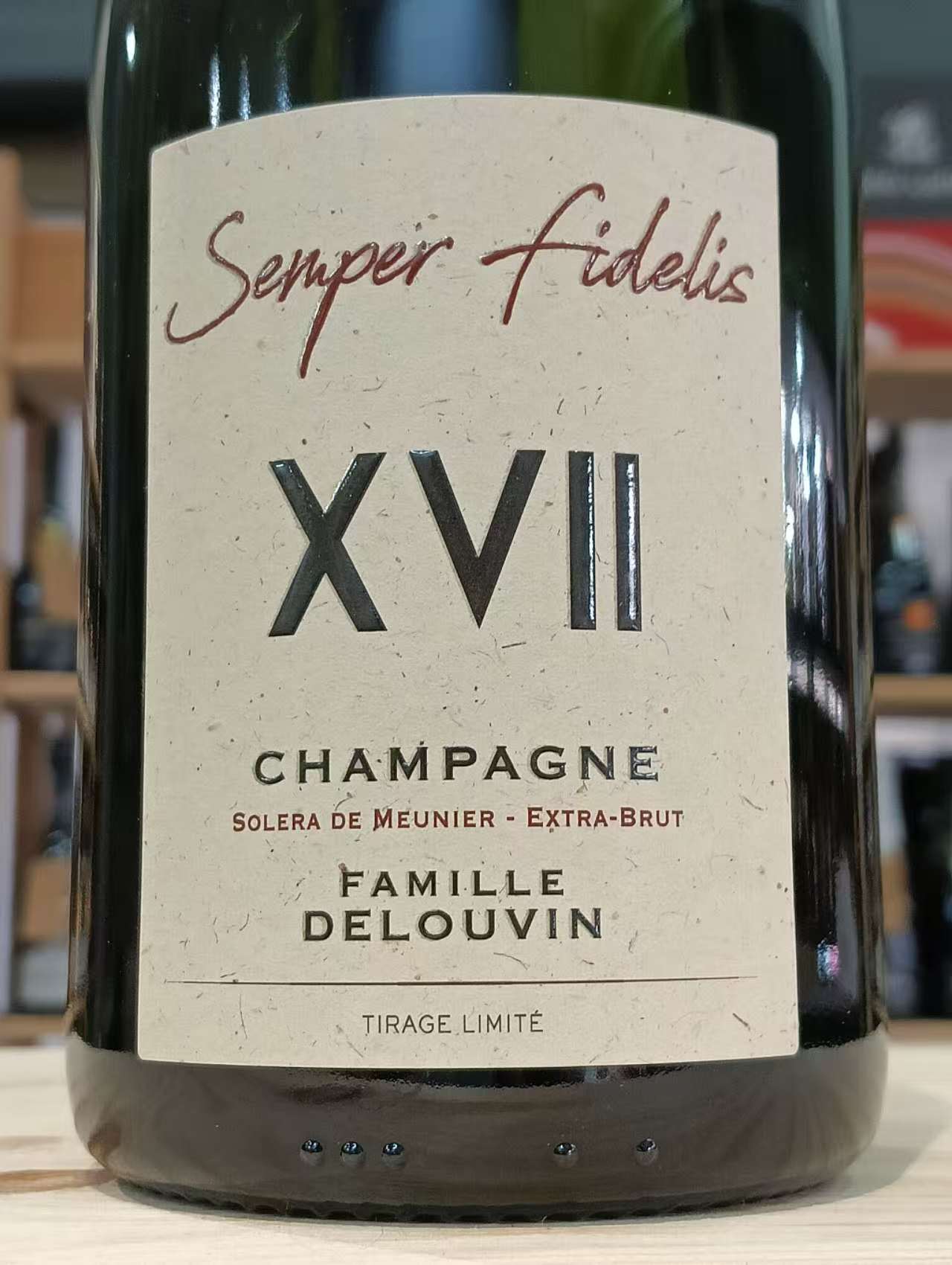 "Semper Fidelis XVII" Delouvin Champagne Extra Brut