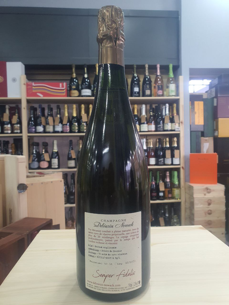 Champagne Extra Brut "Semper Fidelis XVI"  - Delouvin Nowack