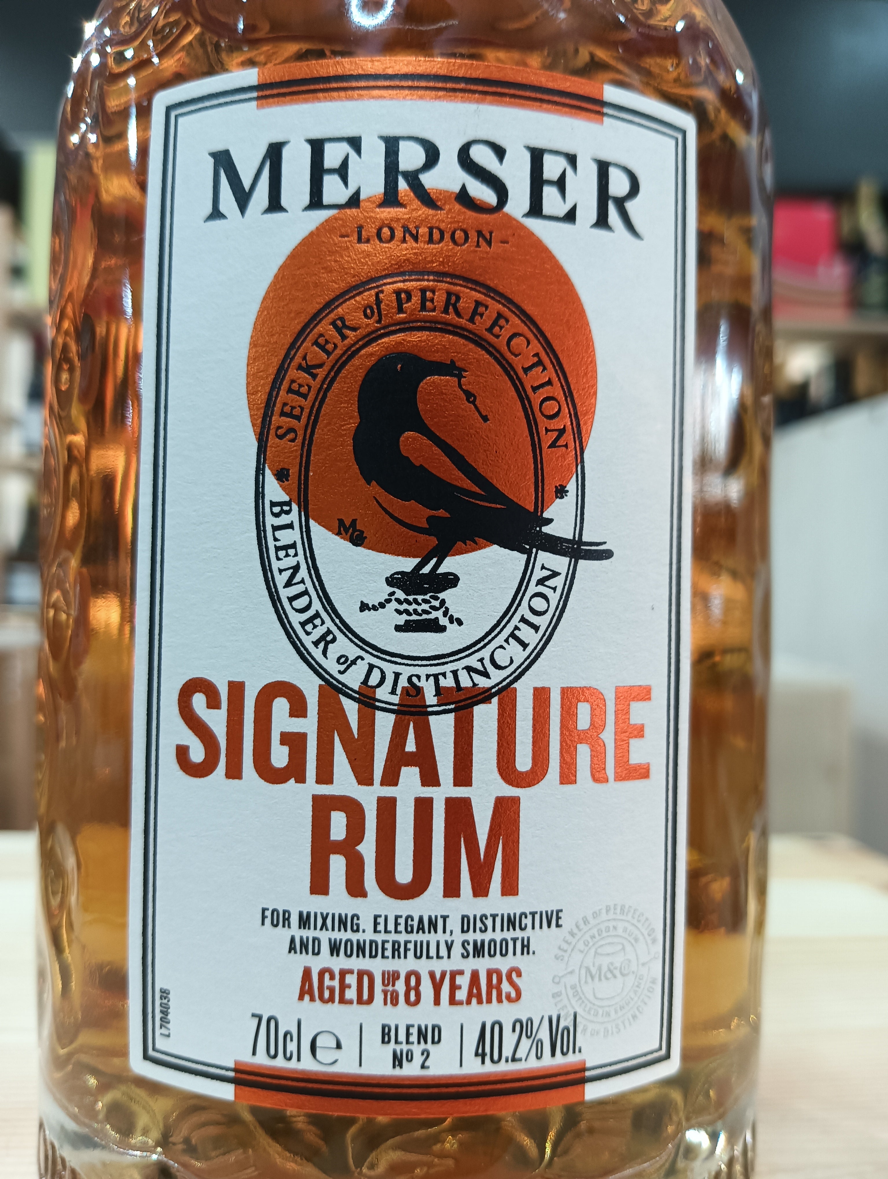 Signature Rum Aged 8 Years - Merser