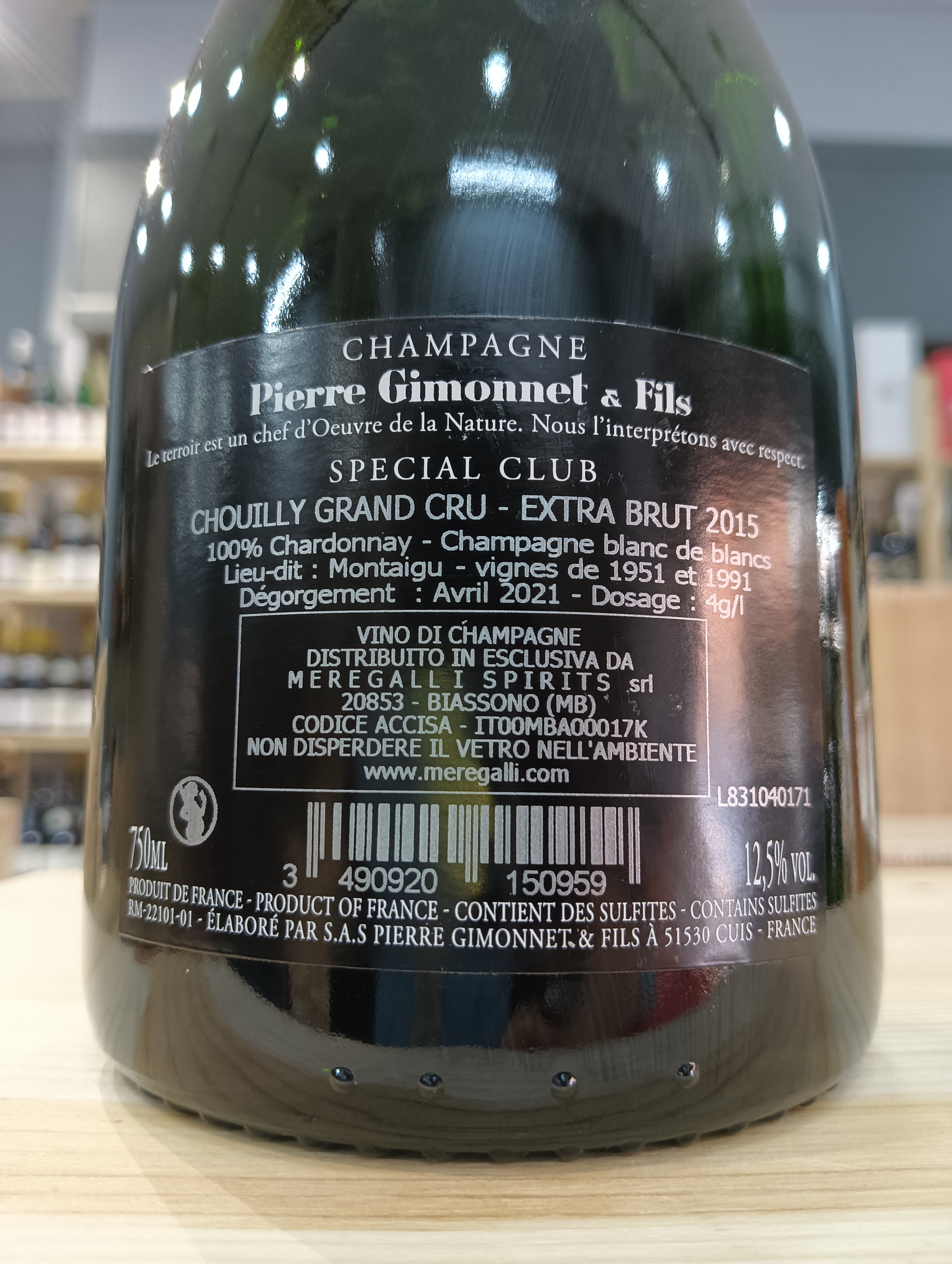 Special Club Chouilly 2015 - Champagne Pierre Gimonnet (Astucciato)