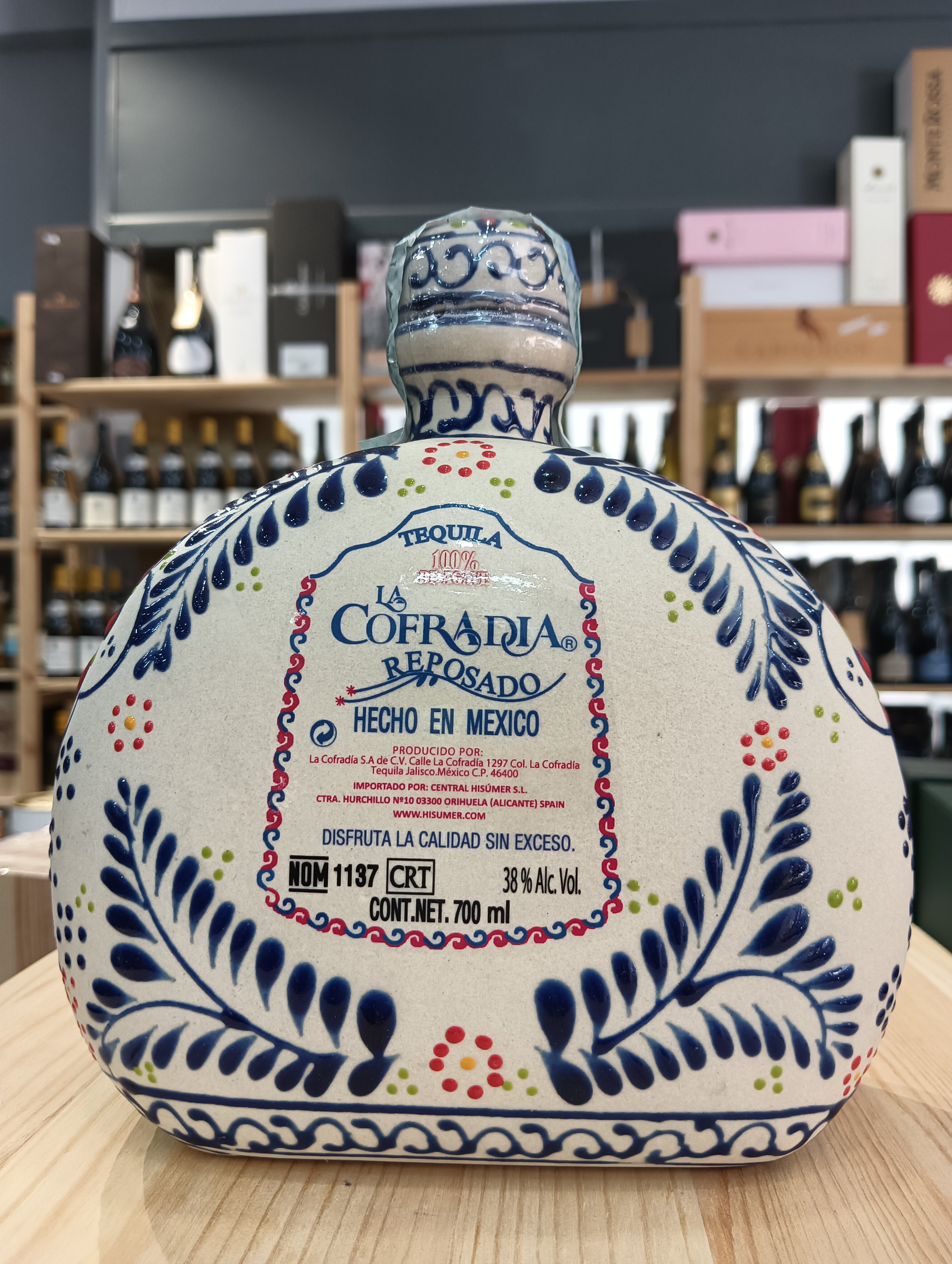 Tequila Talavera Reposado - La Cofradia