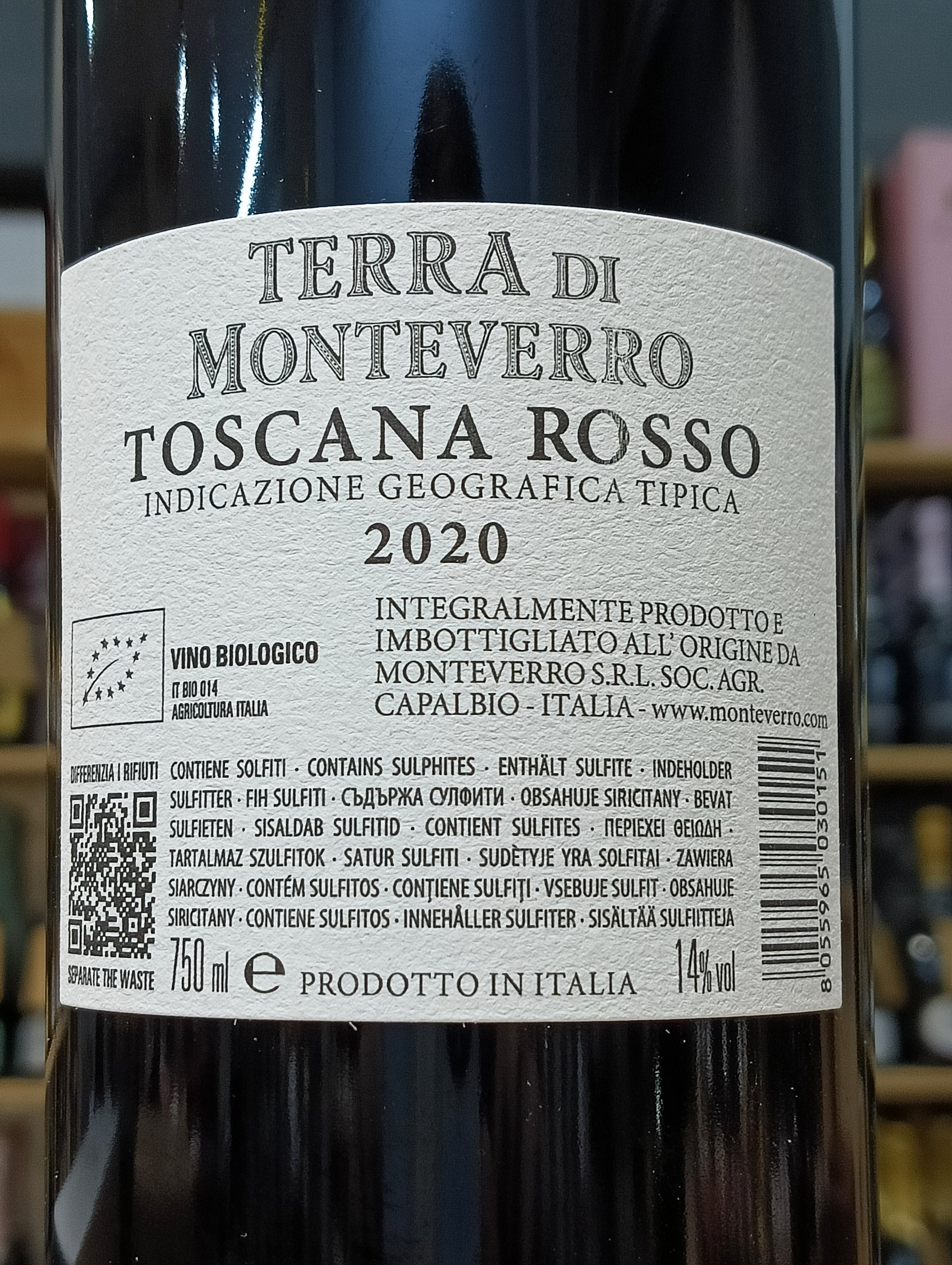 Terra di Monteverro Toscana IGT 2020