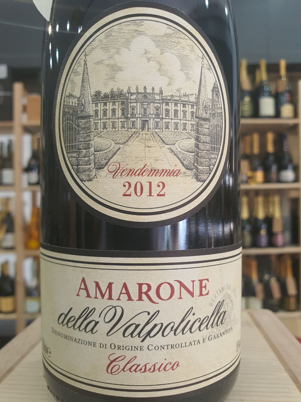 "The Library" Amarone della Valpolicella Classico 2012 - Bertani