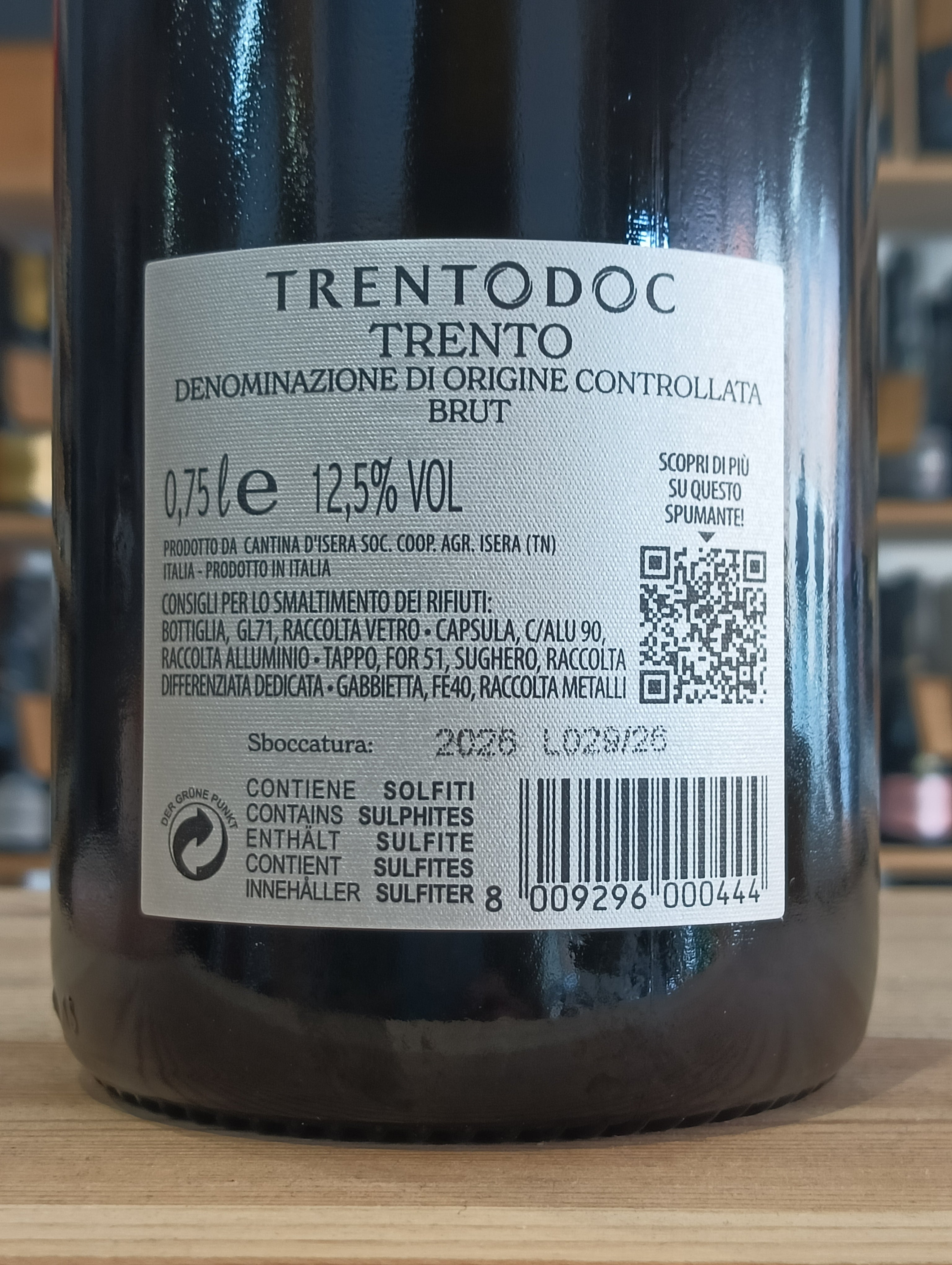 Trento DOC Brut Collezione 16 Cantina d'Isera 907
