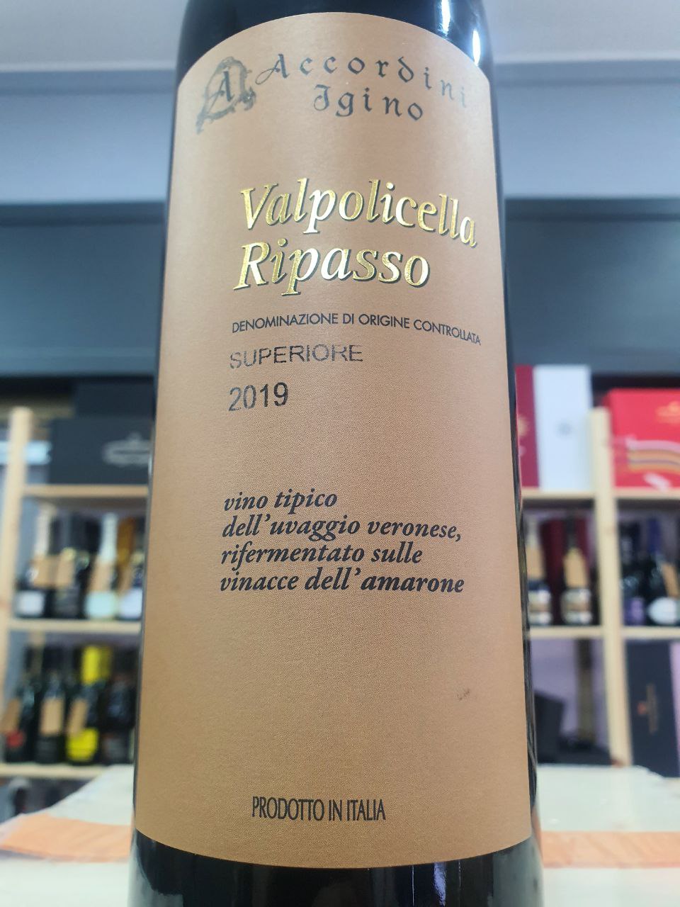 Valpolicella Ripasso DOC Superiore 2019 - Accordini Igino