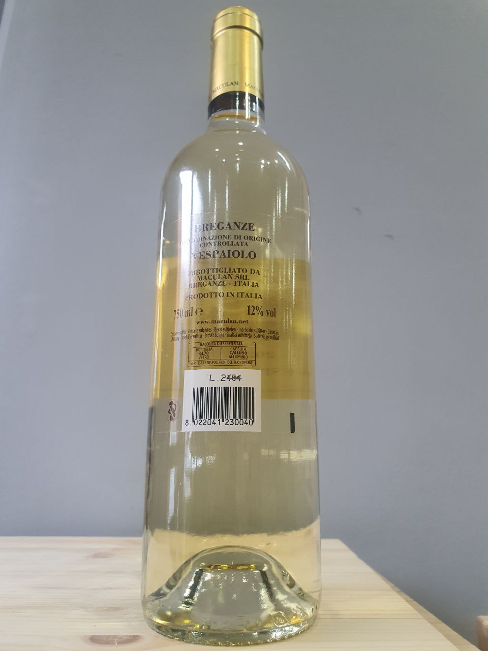 Vespaiolo 2023 Breganze DOC Maculan