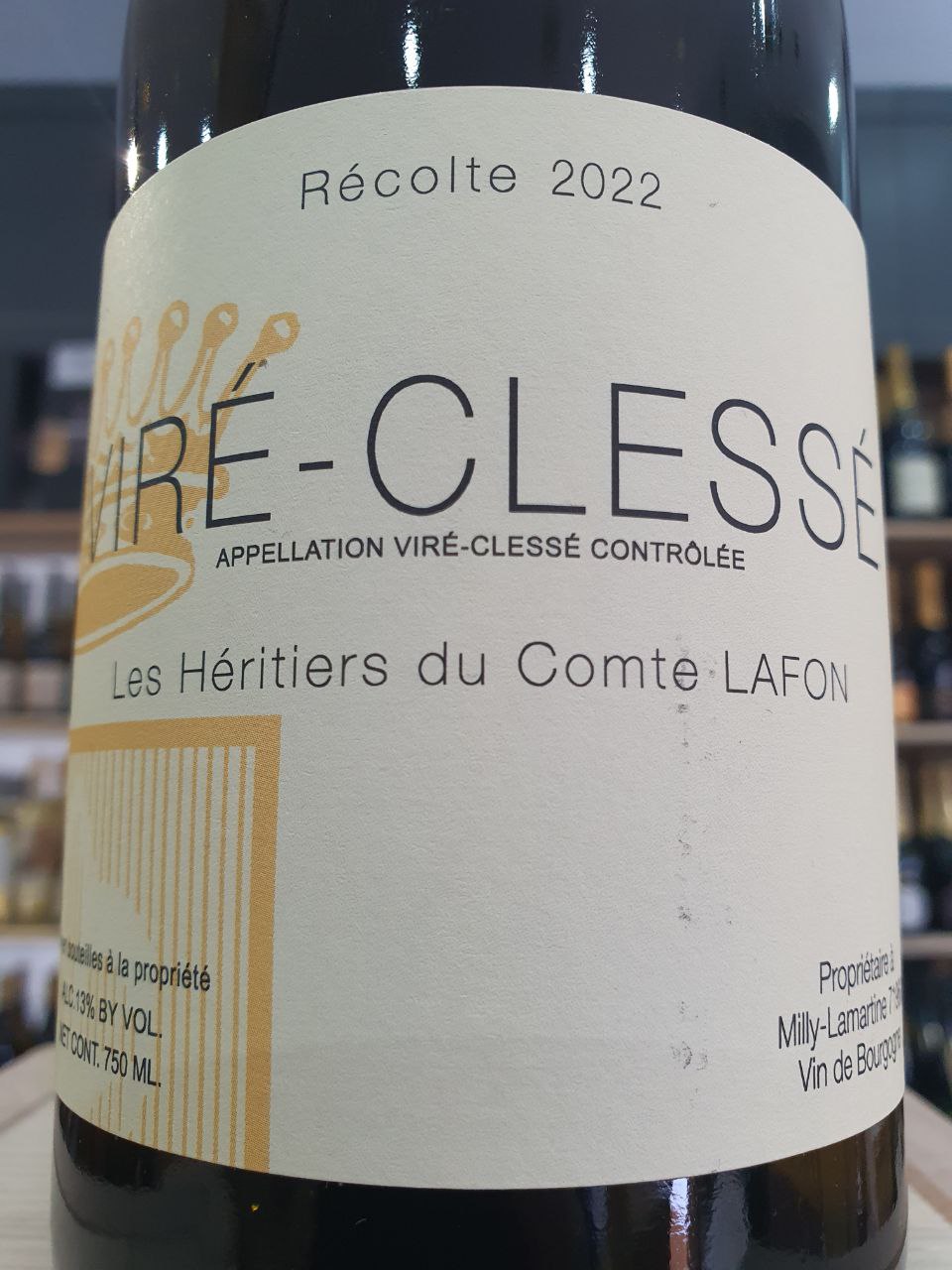 Virè-Clessè 2022 - Les Héritiers du Comte Lafon