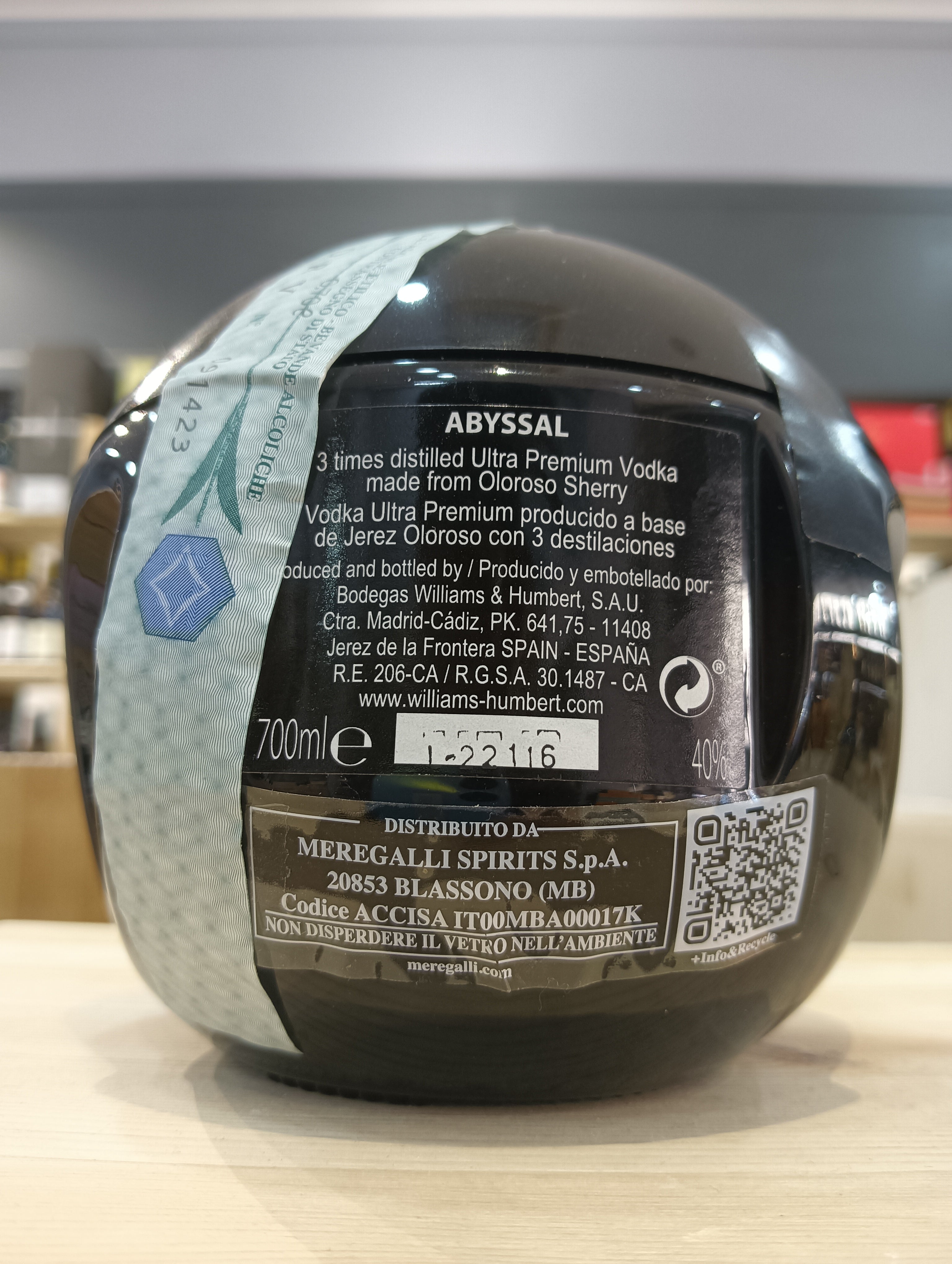 Vodka Abyssal - Williams & Humbert