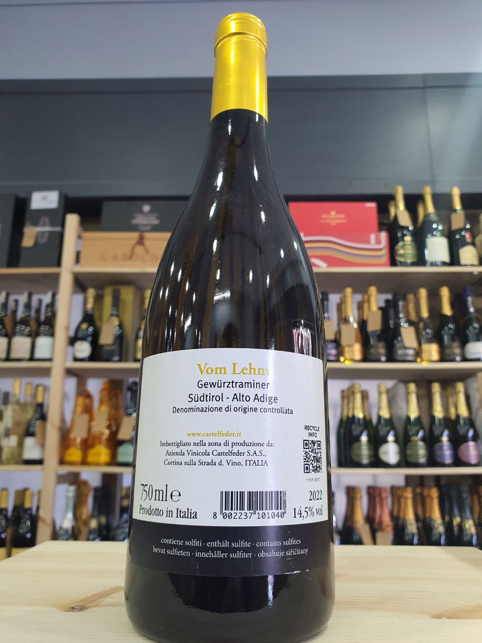 Gewürztraminer "Vom Lehm" 2022 Castelfeder