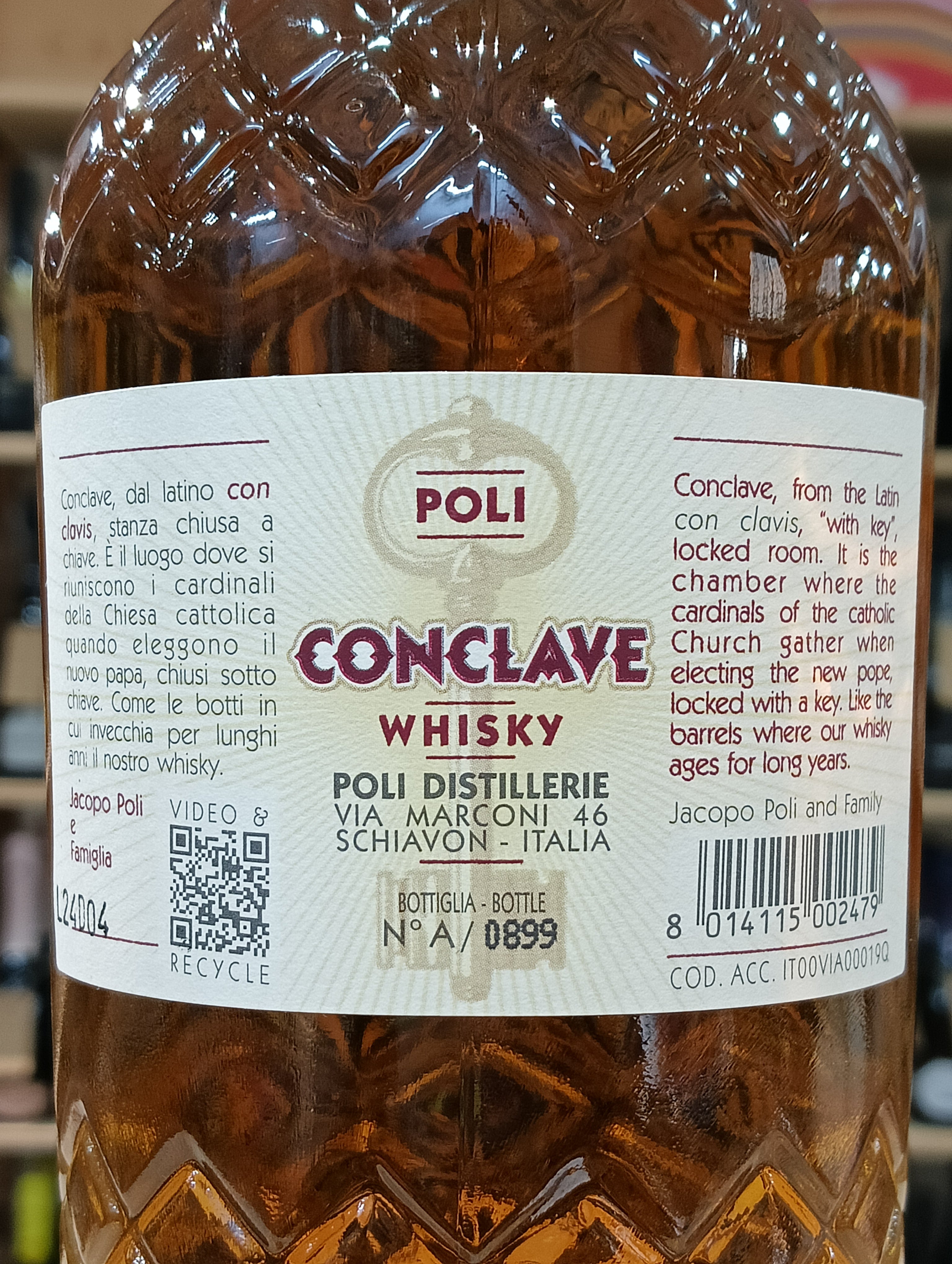 Whisky Conclave 5 Anni - Poli (Astucciata)