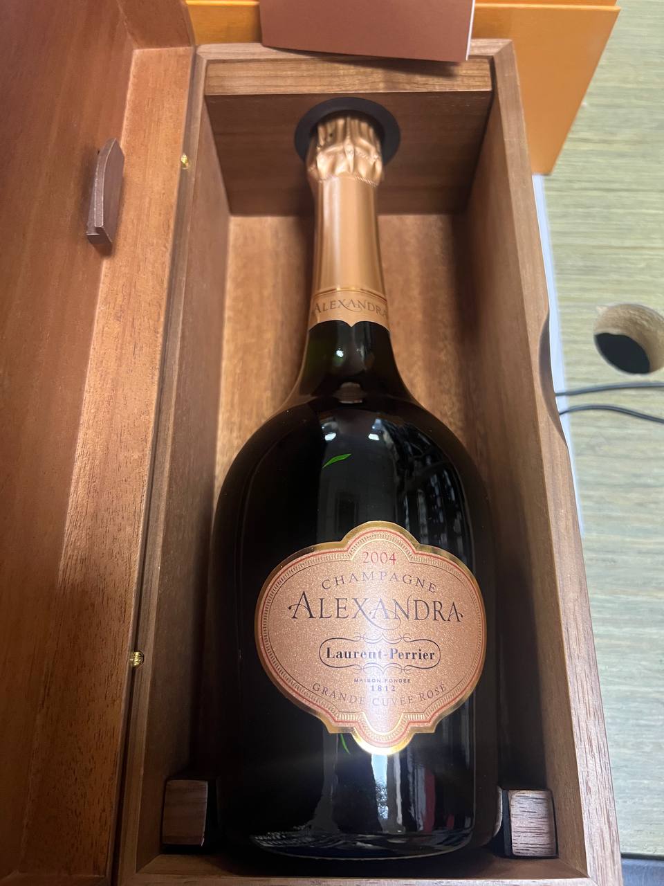 Champagne Alexandra Rosé 2004 Laurent-Perrier (Caisse Bois)