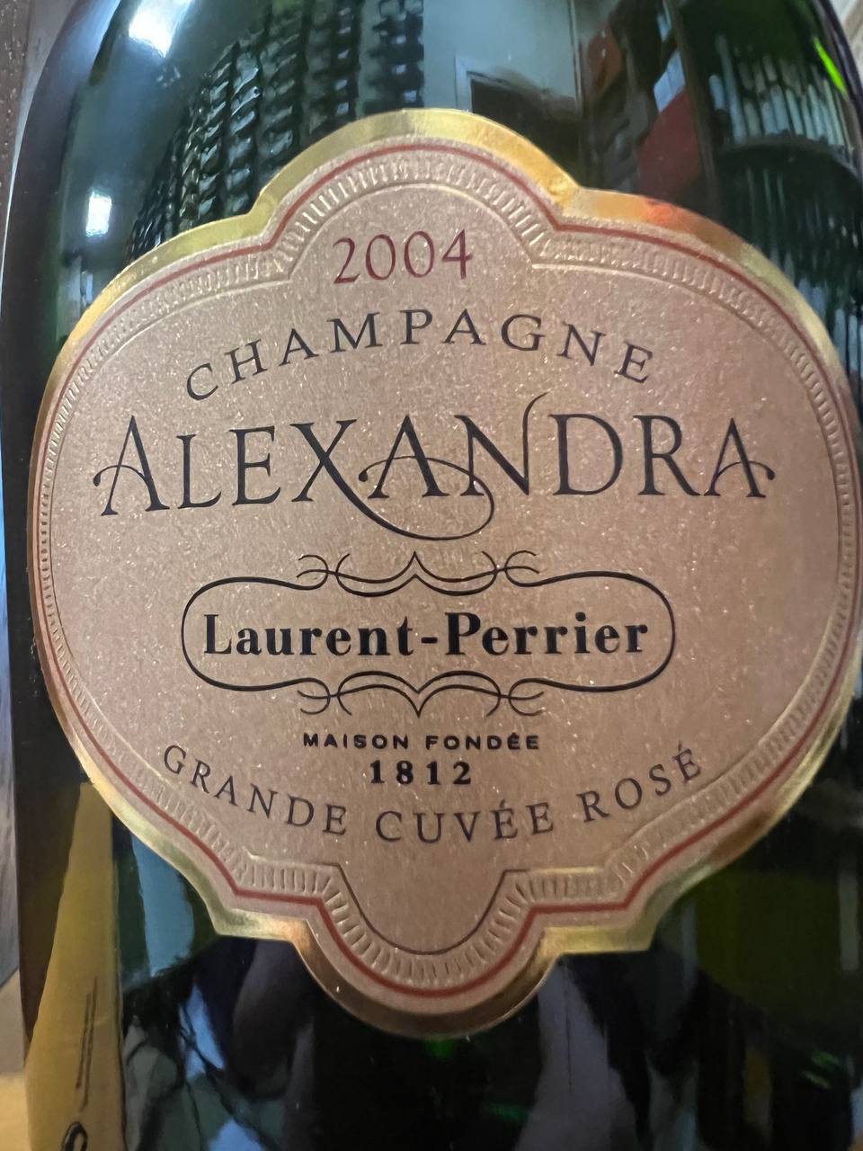 Champagne Alexandra Rosé 2004 Laurent-Perrier (Caisse Bois)