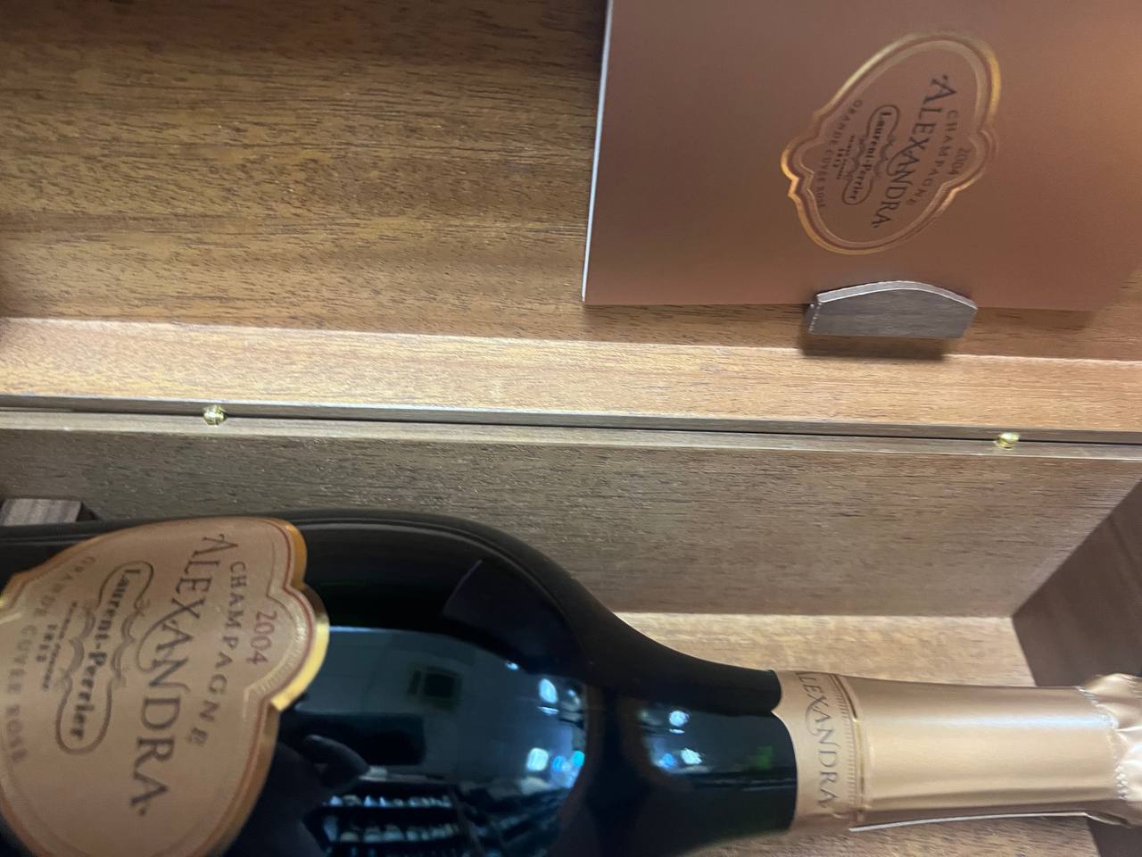 Champagne Alexandra Rosé 2004 Laurent-Perrier (Caisse Bois)