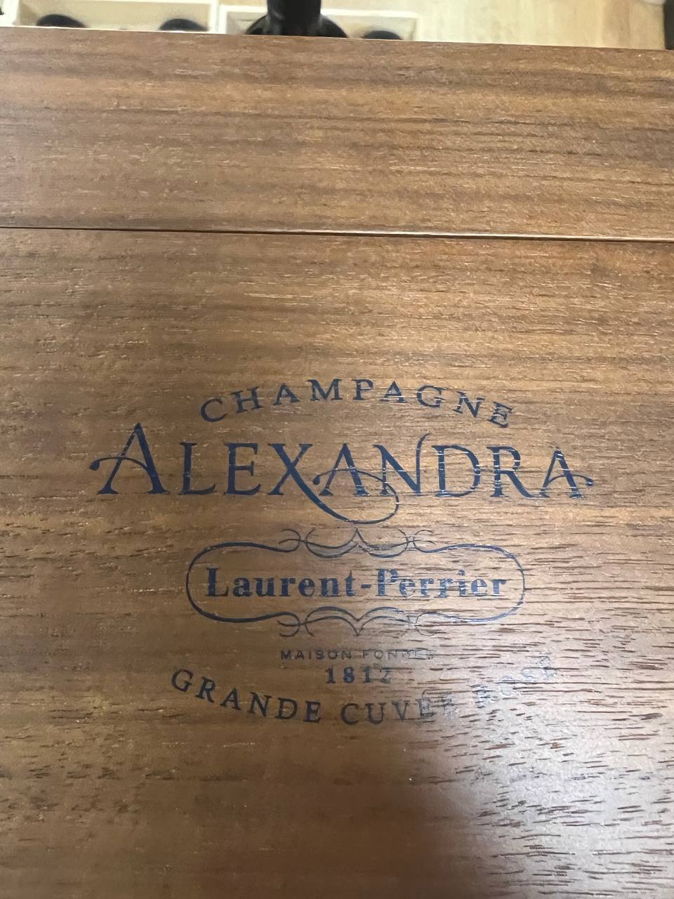 Champagne Alexandra Rosé 2004 Laurent-Perrier (Caisse Bois)