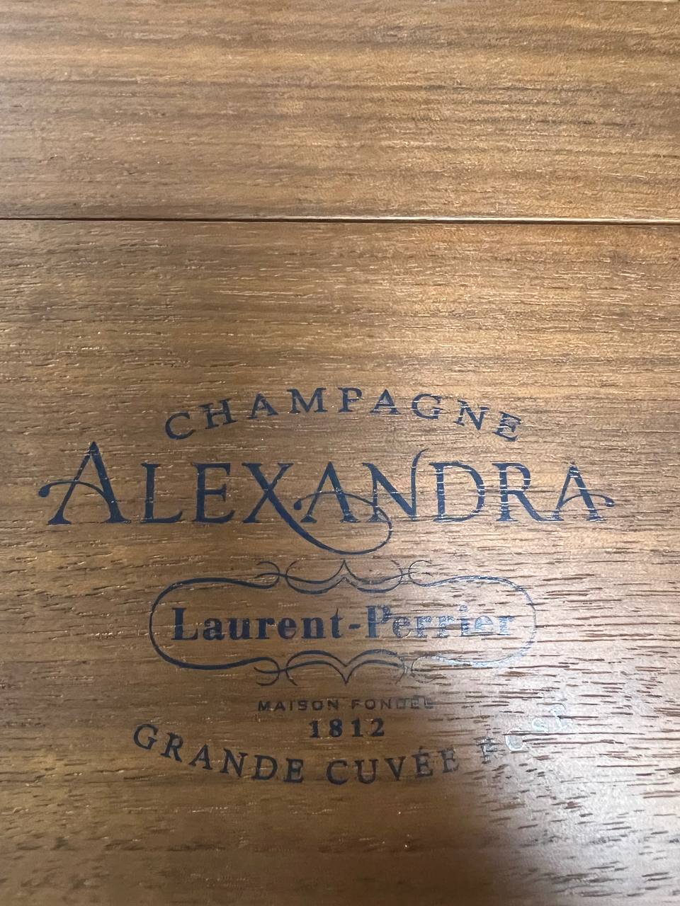 Champagne Alexandra Rosé 2004 Laurent-Perrier (Caisse Bois)