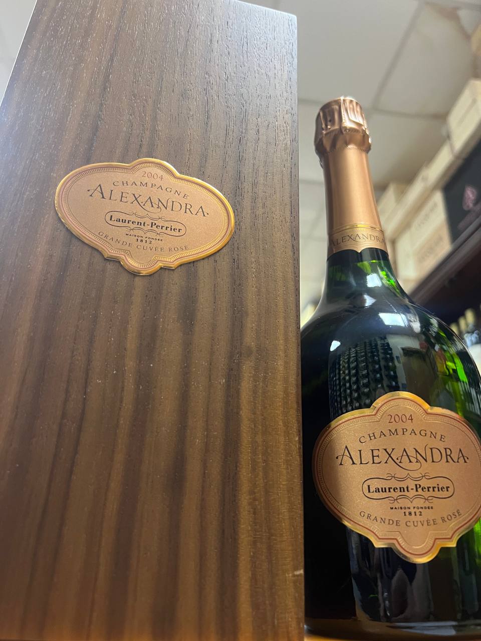 Champagne Alexandra Rosé 2004 Laurent-Perrier (Caisse Bois)