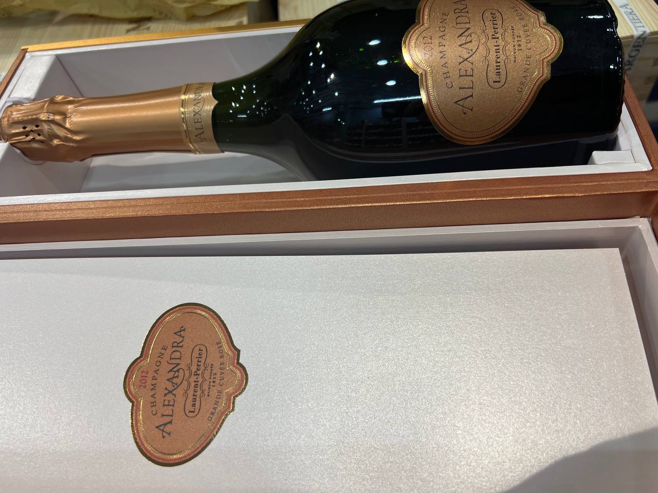 Champagne Alexandra Rosé 2012 Laurent-Perrier Astucciata