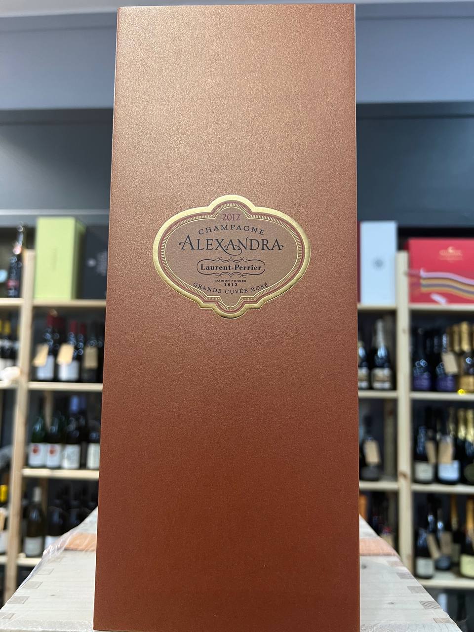 Champagne Alexandra Rosé 2012 Laurent-Perrier Astucciata