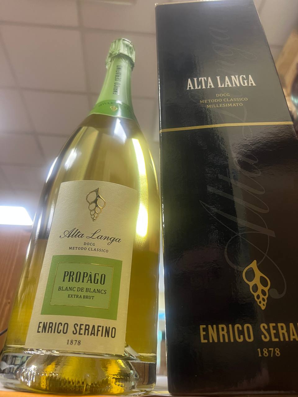 Alta Langa Blanc de Blancs Propagò Magnum Enrico Serafino 2018