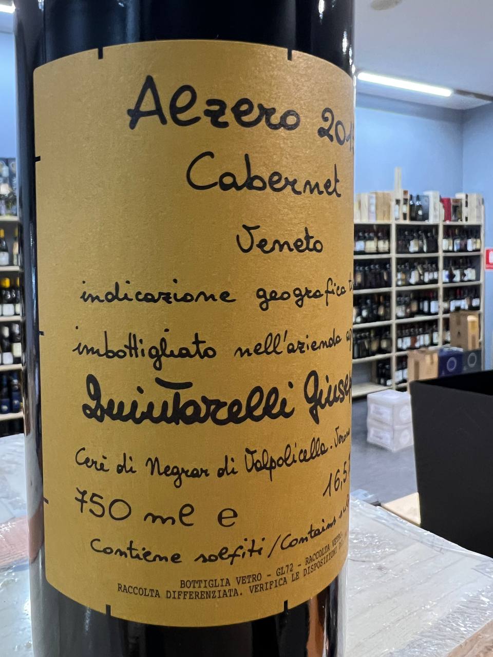 Cabernet Alzero 2015 Quintarelli IGT Veneto