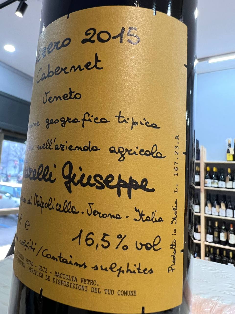 Cabernet Alzero 2015 Quintarelli IGT Veneto