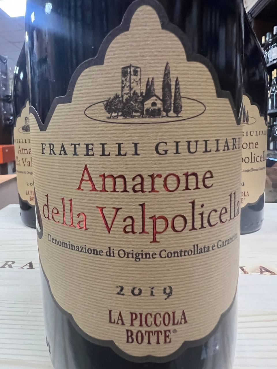 Amarone della Valpolicella Fratelli Giuliari 2019