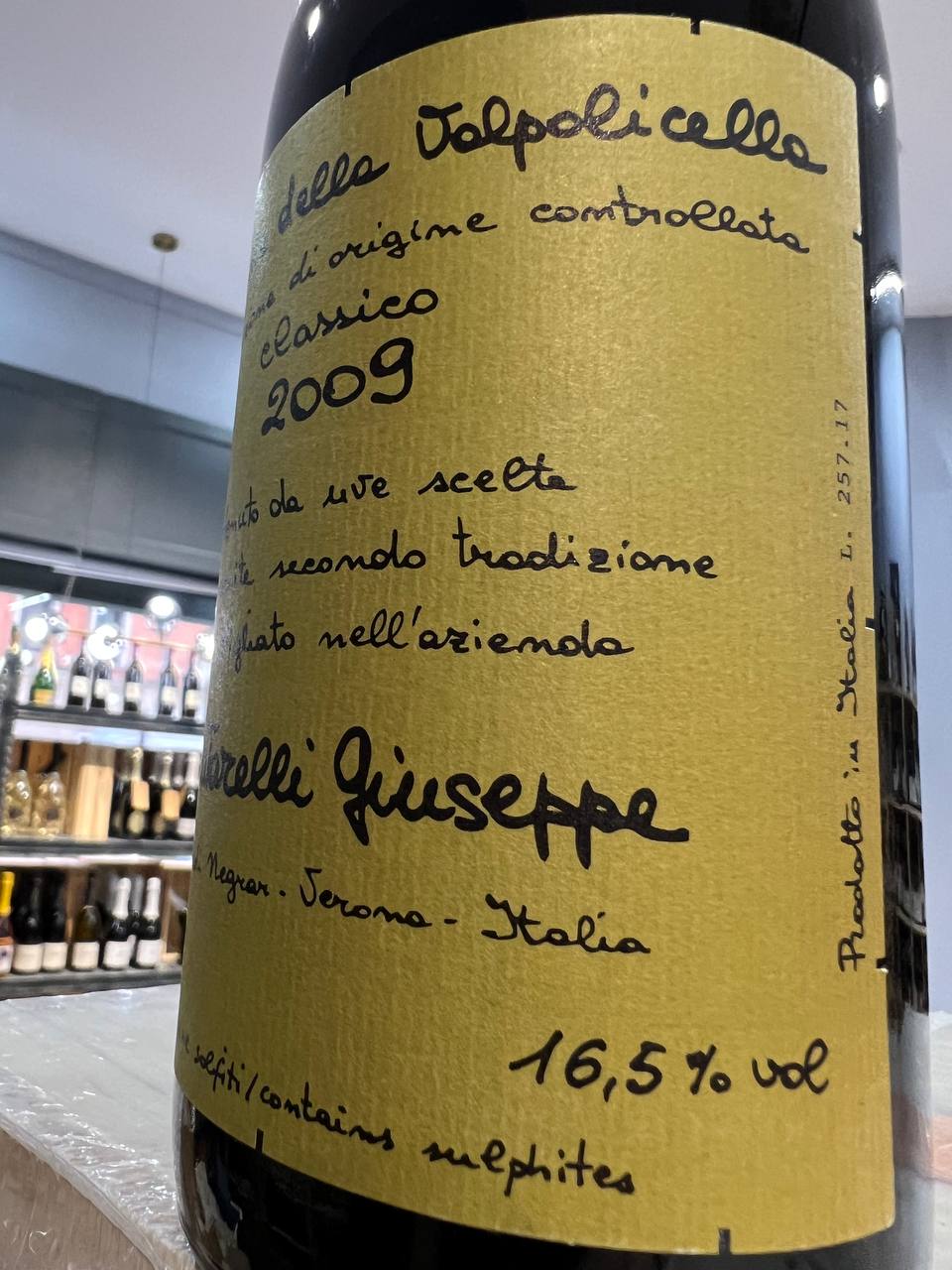 Amarone Della Valpolicella Quintarelli 2009