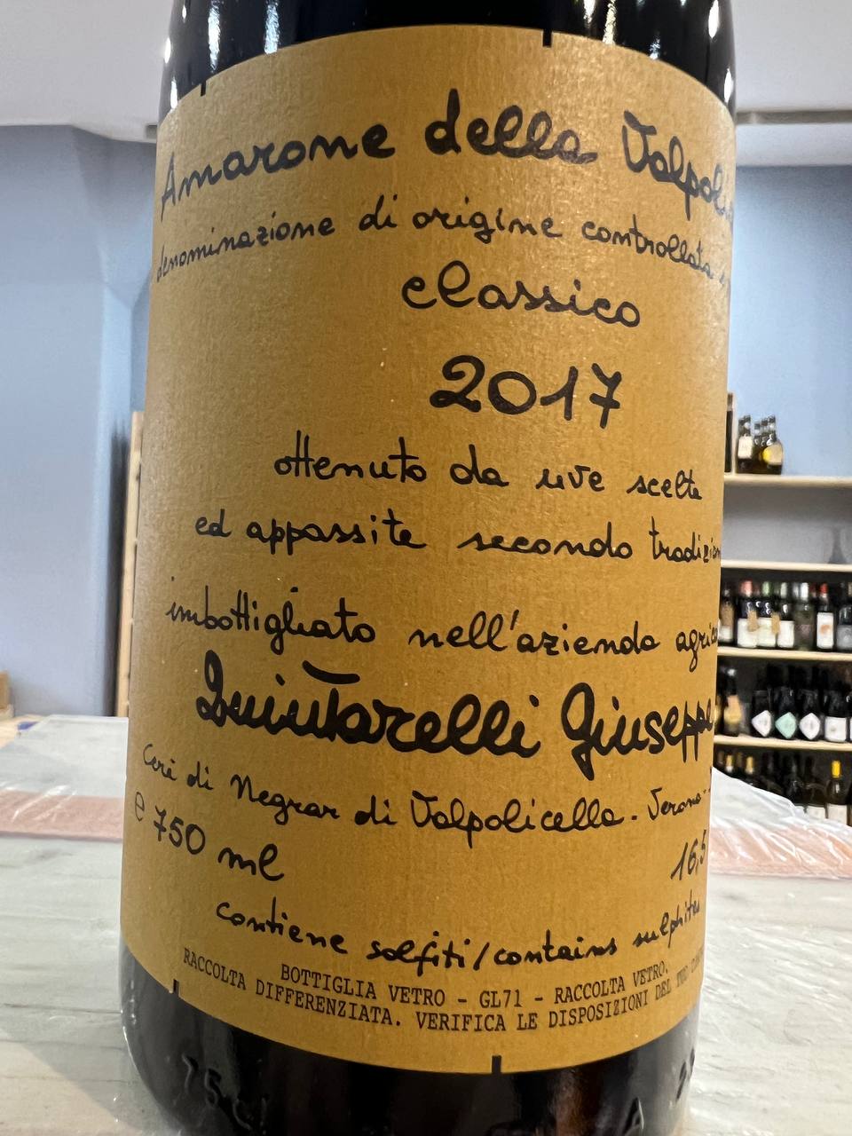 Amarone Della Valpolicella Quintarelli Classico 2017