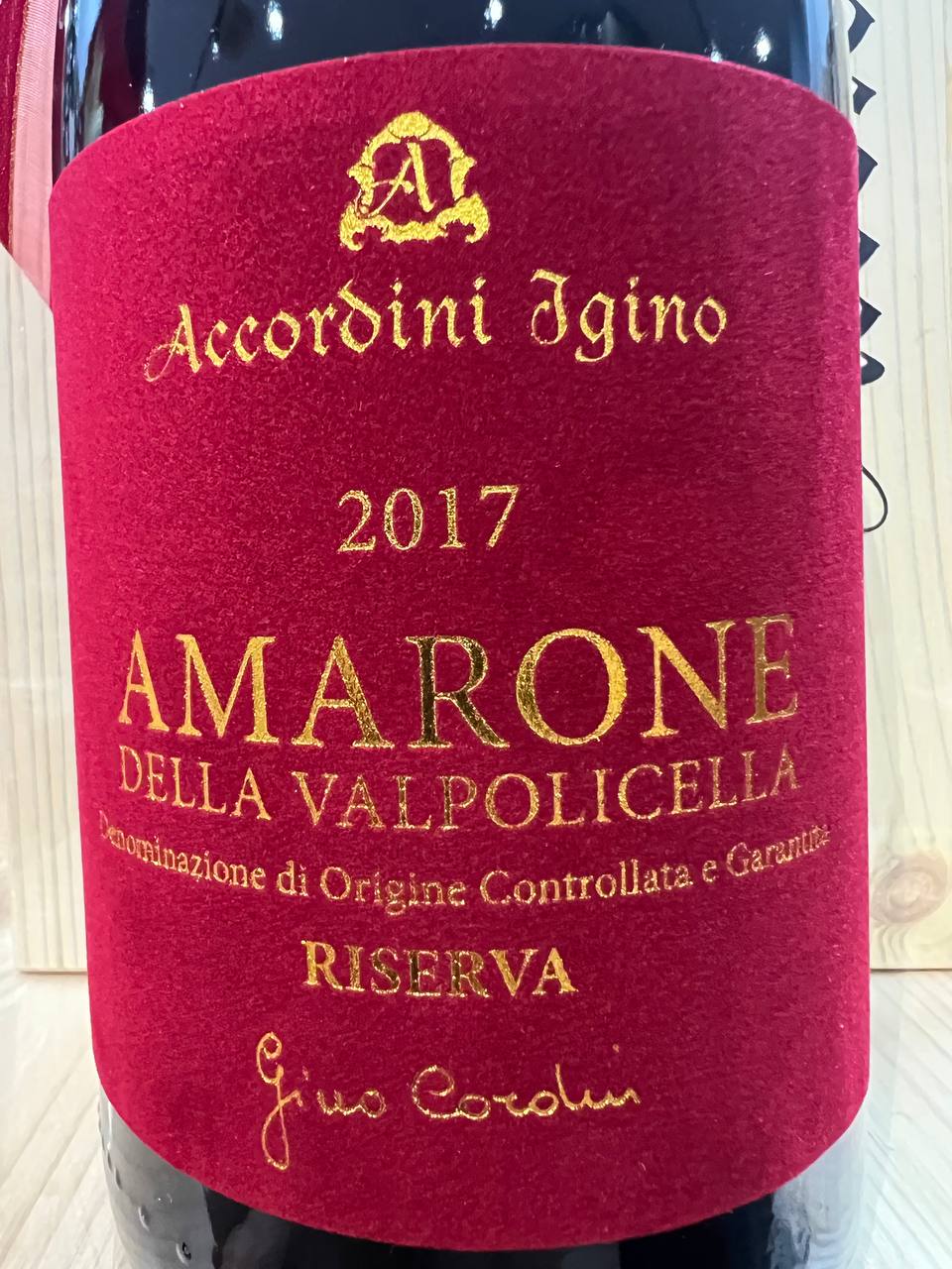 Amarone Della Valpolicella Riserva 2017 - Gino Accordini