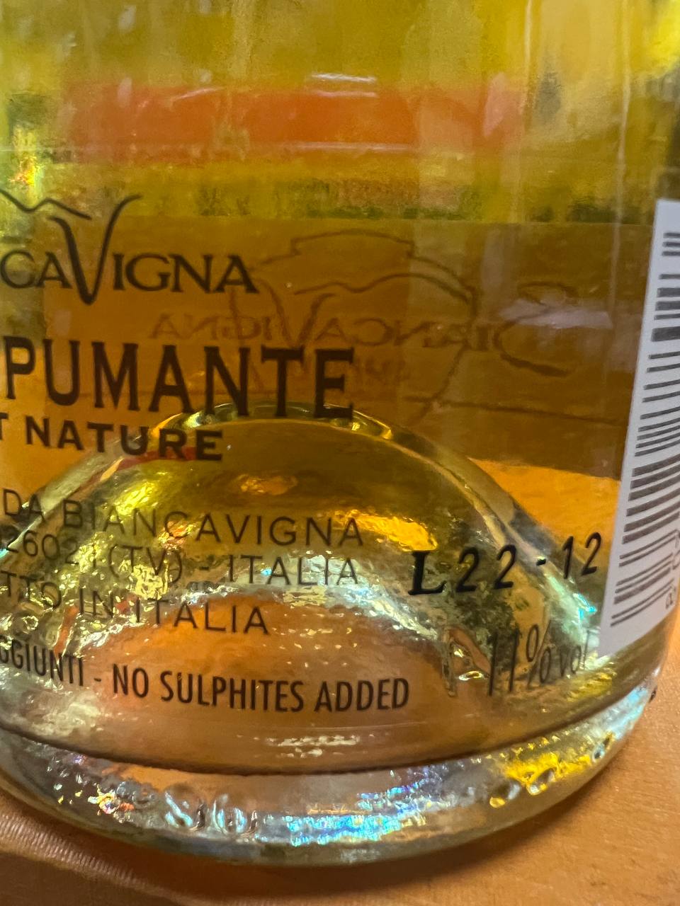 Amphora 2019 Metodo Classico Brut Nature Biancavigna