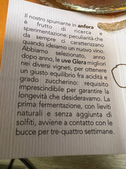 Amphora 2019 Metodo Classico Brut Nature Biancavigna