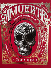 Amuerte Gin Coca Leaf Red