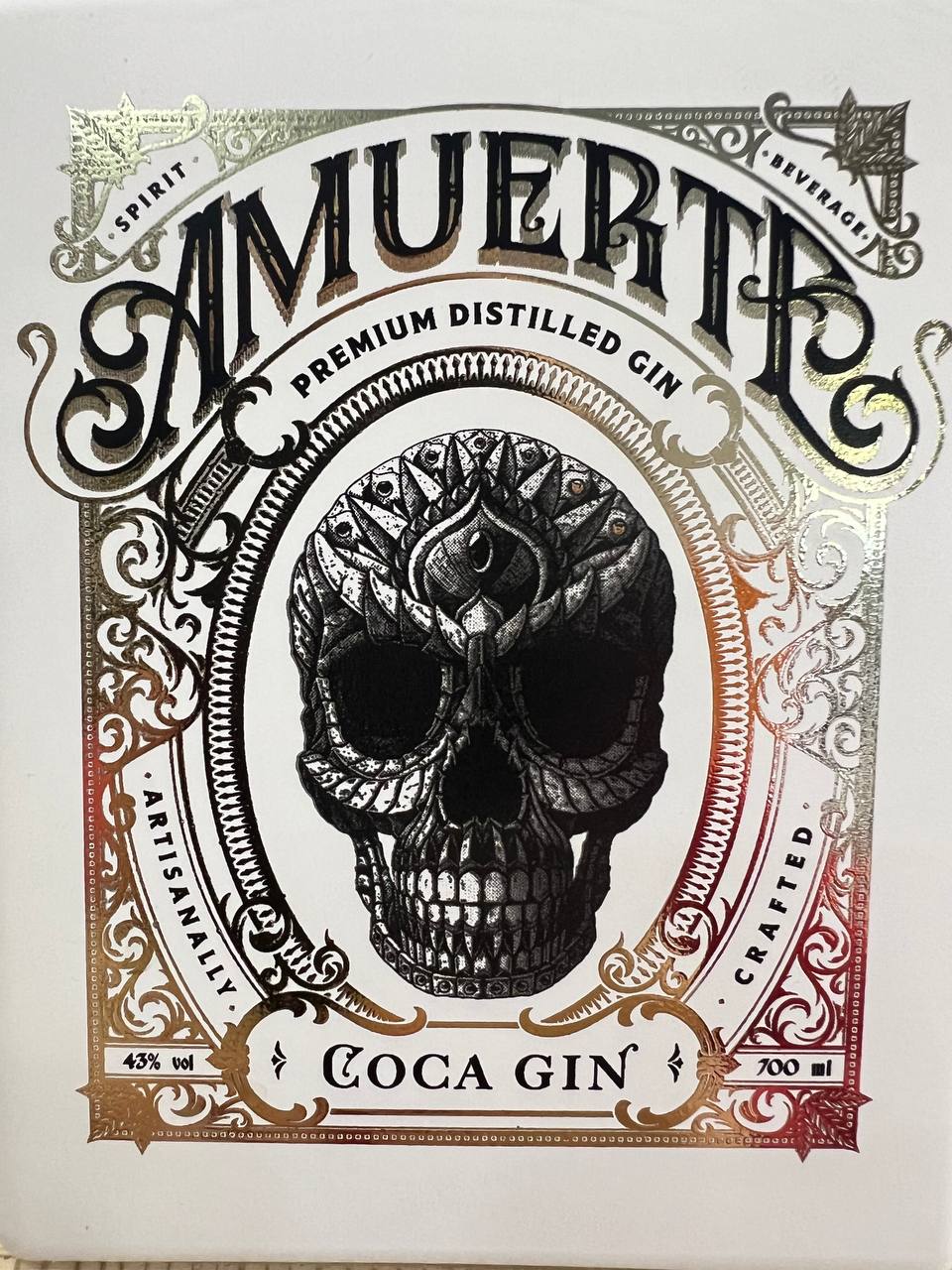 Amuerte Gin Coca Leaf White