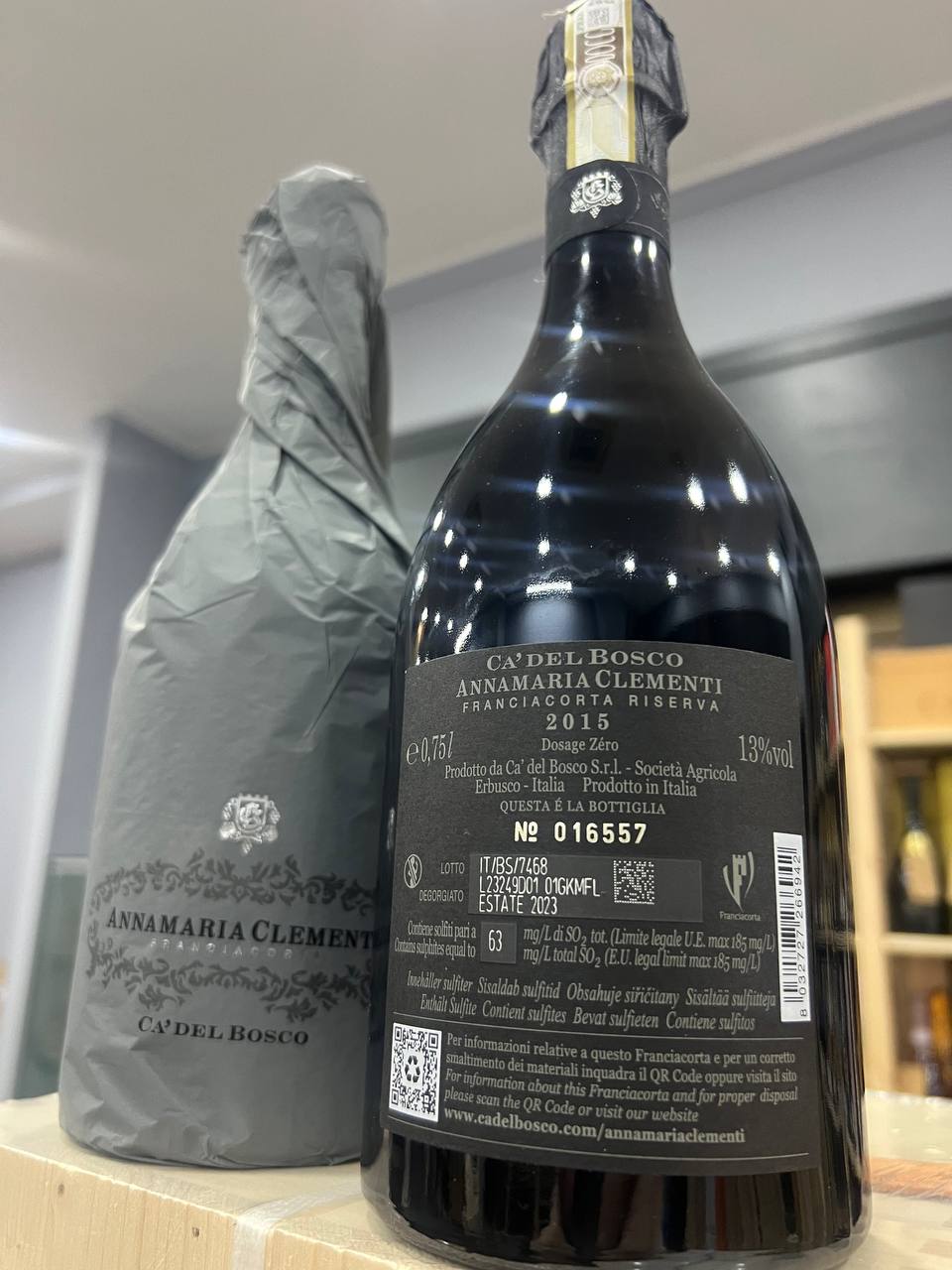 Annamaria Clementi 2015 Dosage Zéro- Riserva  Ca’ del Bosco