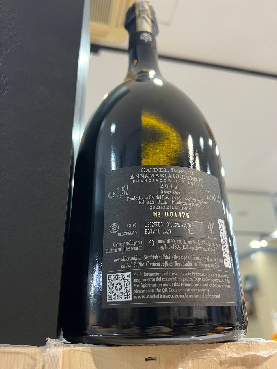 Annamaria Clementi Magnum Riserva 2015 (Astucciata)