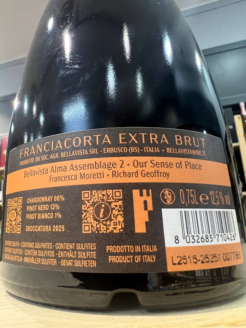 Alma Assemblage 2 Franciacorta Bellavista Extra Brut