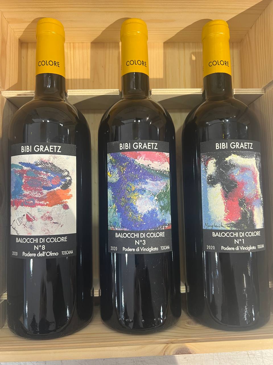 Balocchi Di Colore 2020 N°1, N°3 e N°8 Bibi Graetz