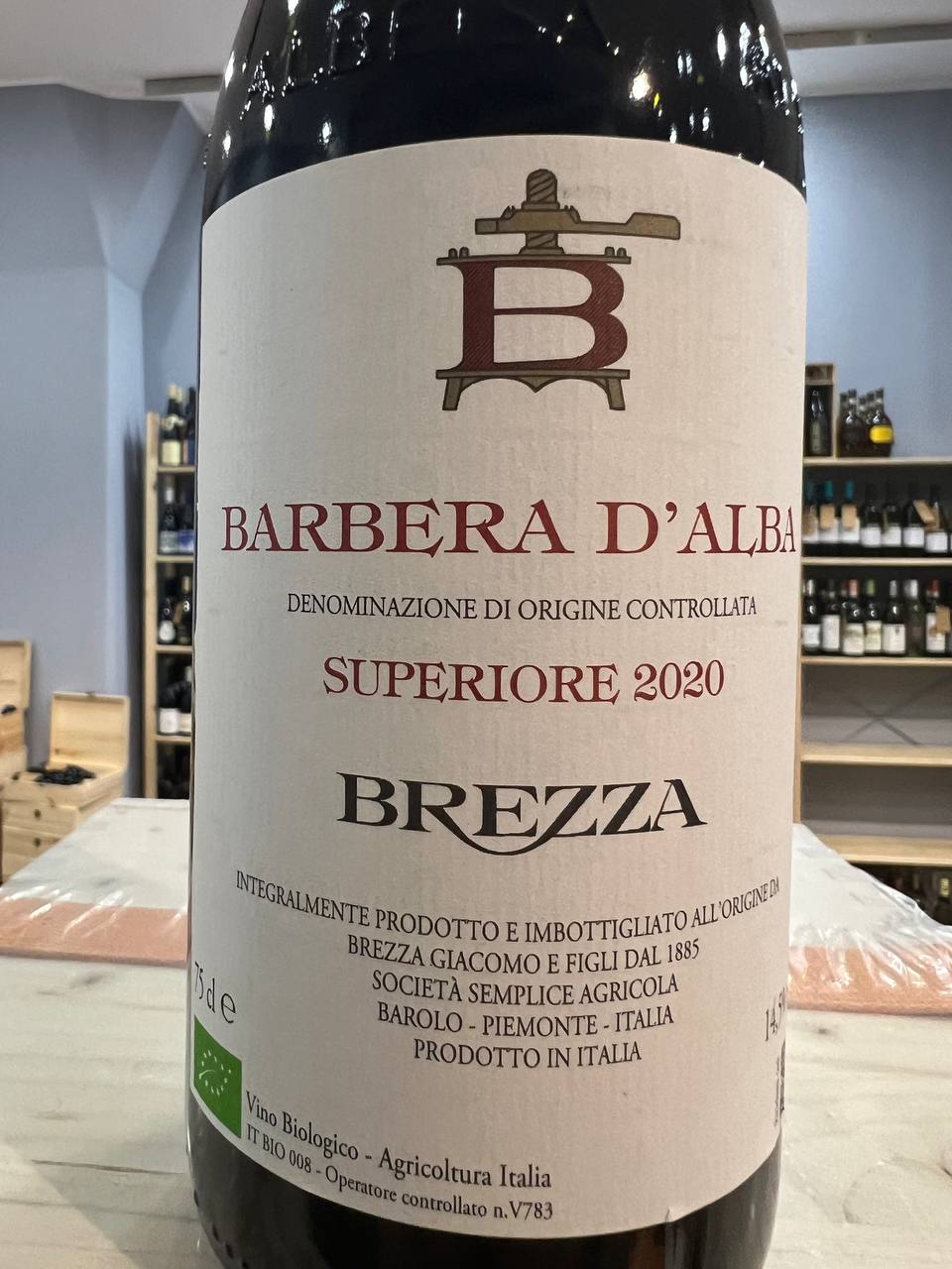 Barbera D'alba Superiore 2020 Brezza
