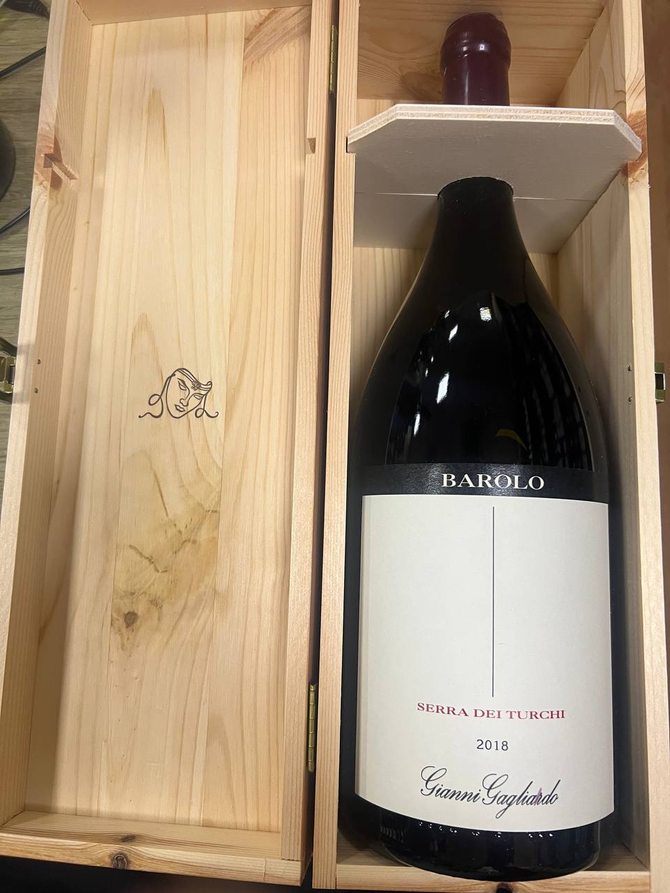 Barolo Serra dei Turchi 2018 Magnum - Poderi Gianni Gagliardo