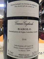 Barolo Gianni Gagliardo 2016