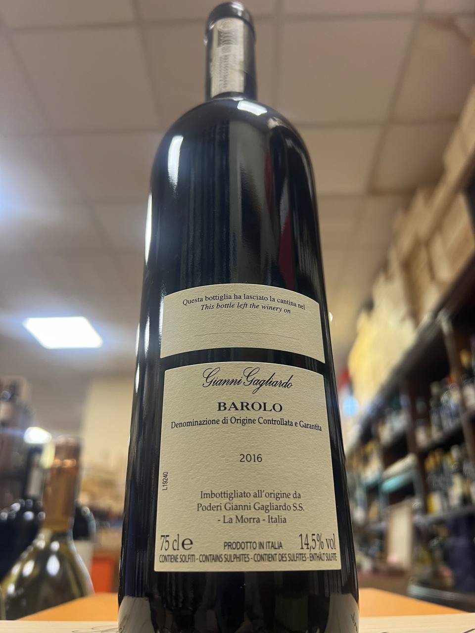 Barolo Gianni Gagliardo 2016