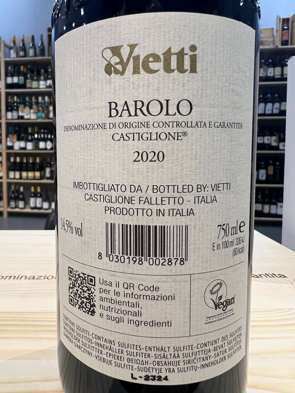 Barolo Vietti Castiglione 2020