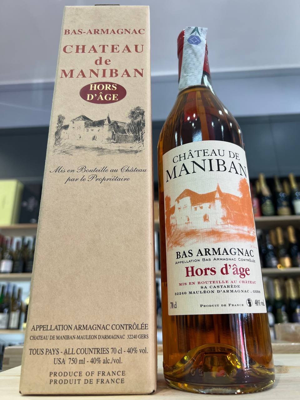 Bas Armagnac Château De Maniban Hors d'âge