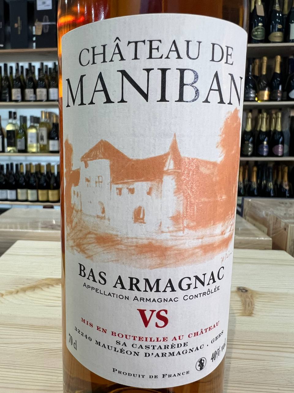 Bas Armagnac Château De Maniban V.S. Castarède