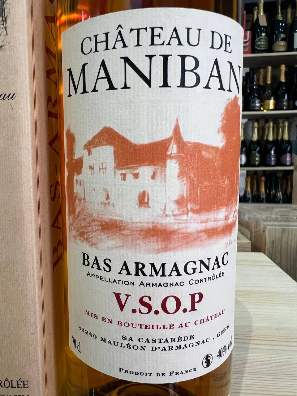Bas Armagnac Château De Maniban V.S.O.P. Castarède